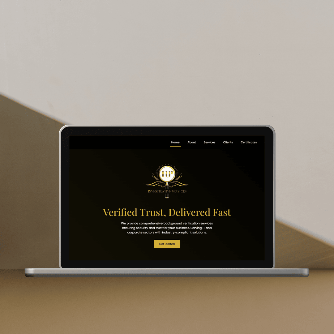 HP Investigative Services software